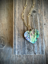 Abalone Heart Pendant