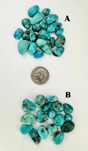 Turquoise nugget lots