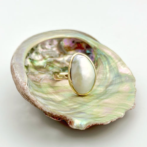 Baroque Pearl Ring