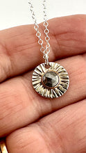 Diamond Mini Sunburst Pendant