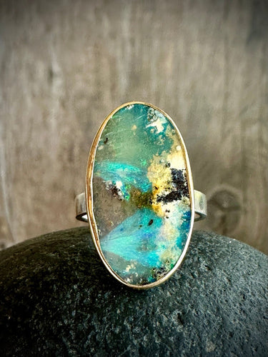 Boulder Opal Ring