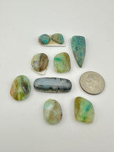 Peruvian opal and Chrysocolla lot