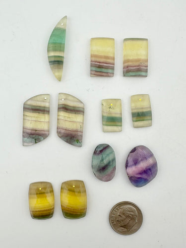 Rosecut fluorite