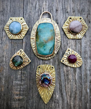 mini sunburst ring