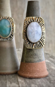 sunburst ring
