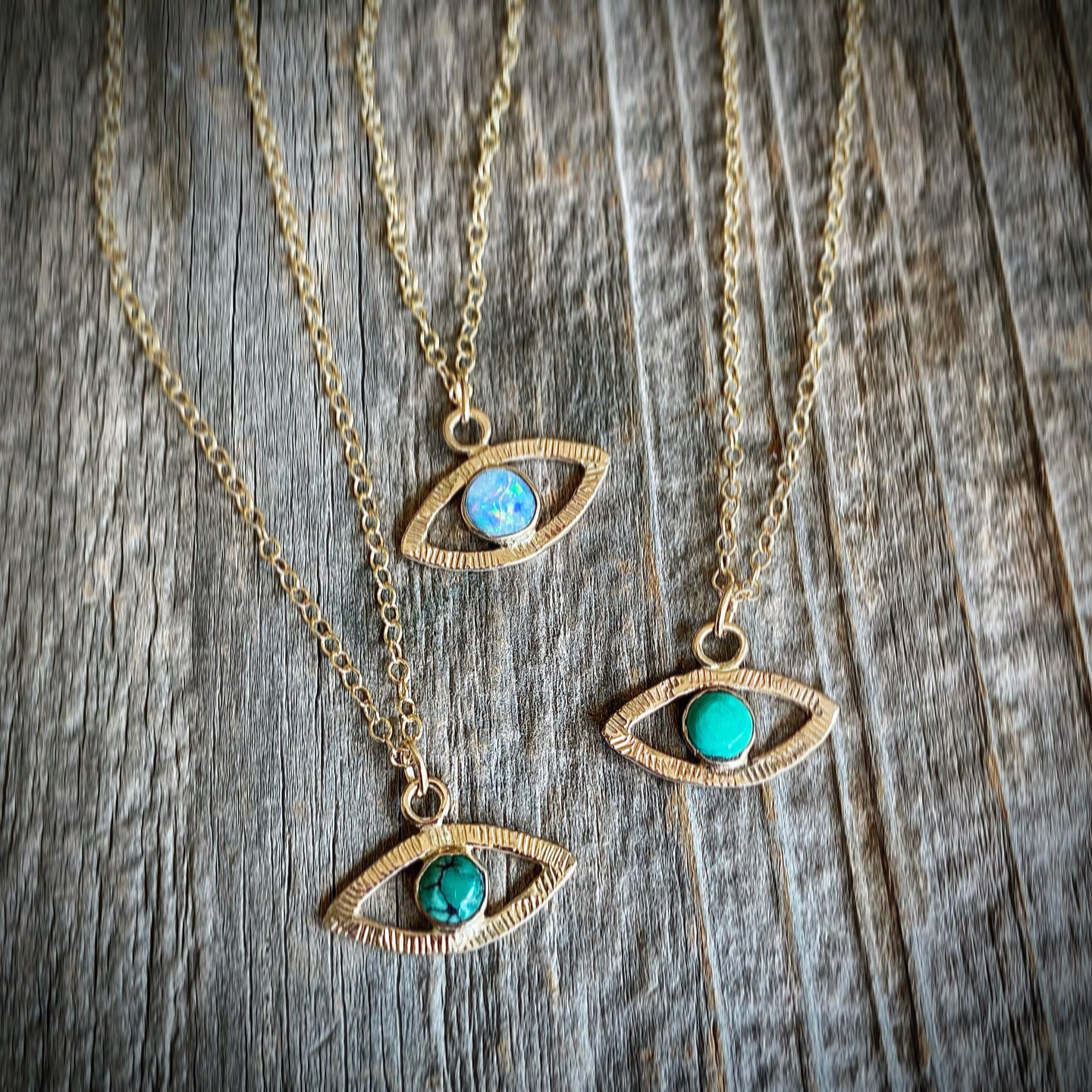 mini evil eye talisman