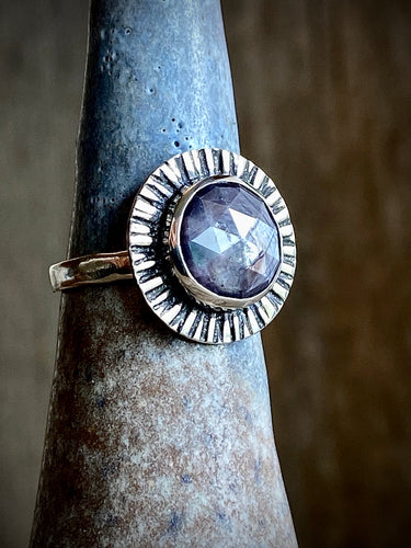mini sunburst ring
